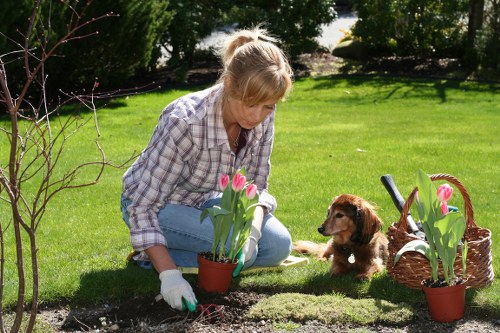 Charitable reuse of garden materials and supplies